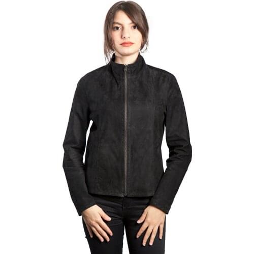 Parco della moda Women's Suede Jackets