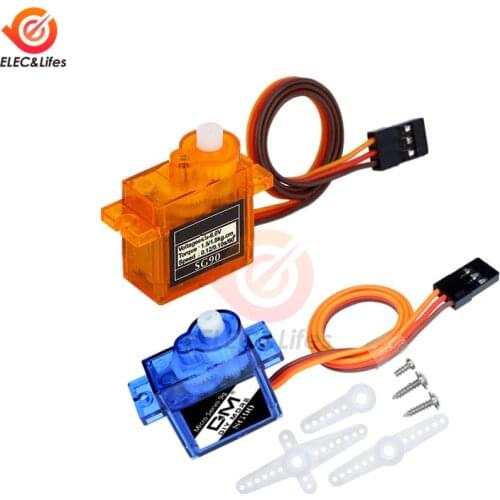 Classic Micro Servos 9g SG90 MG90S For RC Planes Fixed wing Aircraft model telecontrol aircraft Parts Toy motors