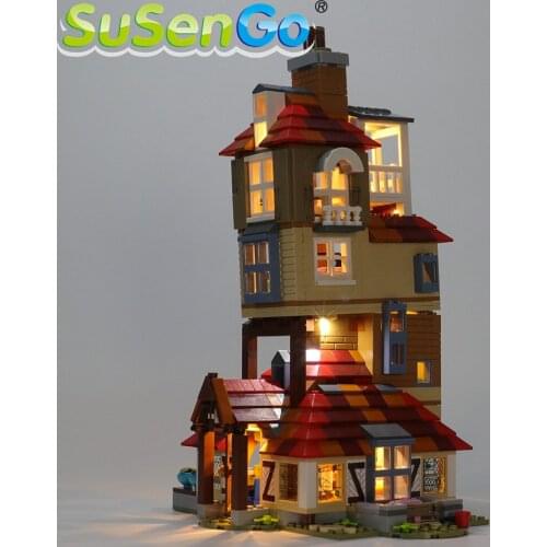 SuSenGo LED Light Kit For 75980 Attack on the Burrow , (Model Not Included)