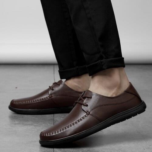 New Classic Business Men Fashion Elegant Formal Shoes Men Slip on Office Oxford Shoes for Male Office Party Wedding Oxford