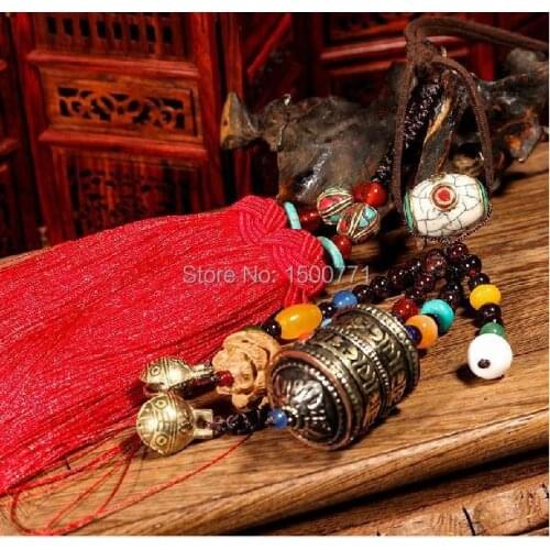 Tibetan Trailer decorated car decorations, Nepal prayer,Car accessories,Tantric