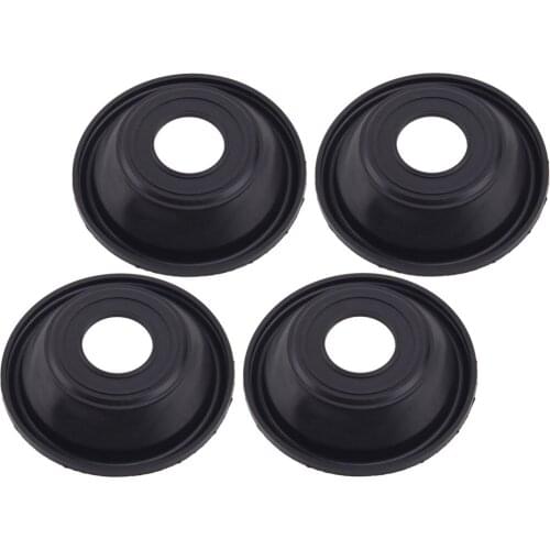 High Quality 4Pcs Motorcycle Carburetor Plunger Diaphragm Membrane Fit For Kawasaki ZR7S ZR750 2000 2001 2002 2003 2004 2005