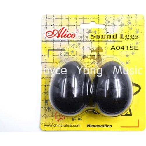 1 pair of Alice A041SE Colourful Sound Eggs Shaker Maracas Percussion Free Shipping