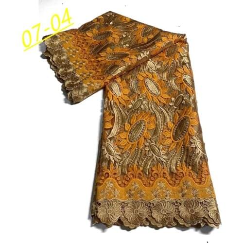 2021 African Cord Lace Fabric High Quality Embroidery Elegant Nigerian Guipure Lace Fabric With Stones French Net Lace 03