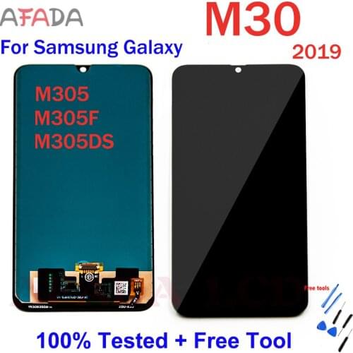 6.4'' For Samsung Galaxy M30 2019 M30 M305 M305F M305DS LCD Screen M30 Display Touch Screen Digitizer Assembly Replacment Parts