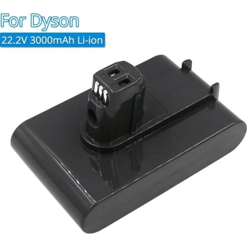 Vacuum Cleaners Replacement Batteries 22.2V 3000mAh Li-ion for Dyson Rechargeable Battery Type A DC31 DC34 DC35 Animal DC45 DC44