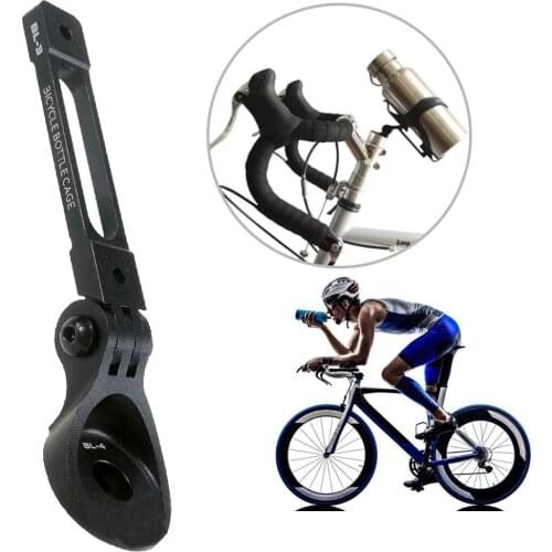 Aluminum Alloy Bicycle Bike Handlebar Water Bottle Cage Holder Adapter Clamp Water Bottle Holder Rack Mount Riding accessories