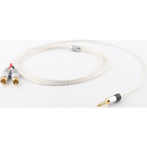 HIFI 4.4mm to 2 RCA Audio Cable For Sony WM1A/1Z PHA-1A/2A Z1R 4.4mm Upgrade Cable