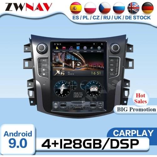 Carplay Tesla Screen Android 9 Video Player For Nissan Terra 2014 2015 2016 2017 2018 2019 Radio Receiver Audio Stereo Head Unit