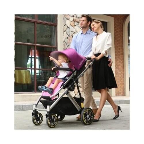 Babyruler 2018 new stroller high landscape can sit or lie on wheel portable baby carts baby stroller Free shipping