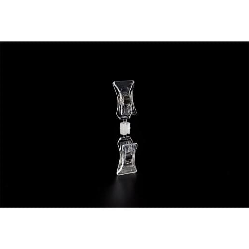 Mini Ticket Snap Double Spring Clips Rotatable supermarket price clip