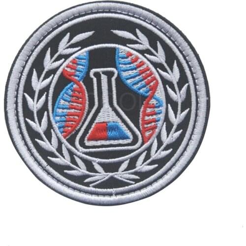 Embroidered Patch Russia Russian Beaker Patch Tactical Emblem Badges Embroidery Patches For Jackets Jean Backpack Cap