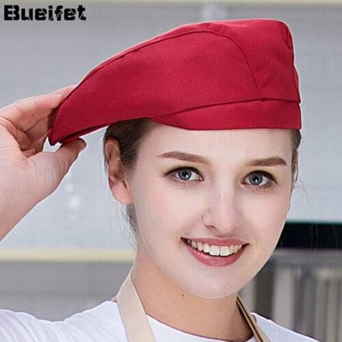 Men Women Chef Hat Hotel Bakey Cafe Kitchen Tools Chef Restaurant Kitchen Cooking Work Wear Hats Cooking Accessories