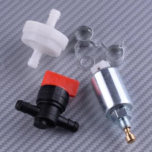 LETAOSK Carburetor Fuel Solenoid 7pcs Kit Fit For Briggs & Stratton 794572 796109 799728 699915 Lawn Mower Parts