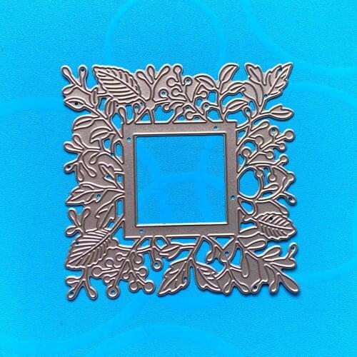 YINISE SCRAPBOOK Metal Cutting Dies For Scrapbooking Stencils FLOWER FRAME DIY PAPER Album Cards Making Embossing Die CUT