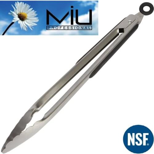 1pcs 11 inch Stainless Steel makanan Leg Locking tong,Food tong Scallop penjepit, Roti Tong Tong