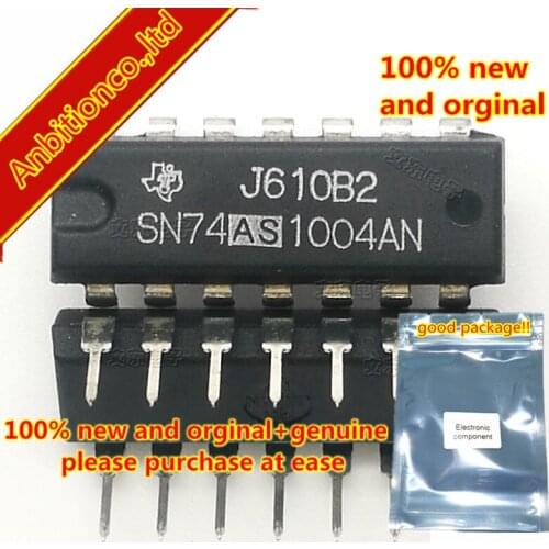 10pcs 100% new original 74AS1004AN DIP14 in stock