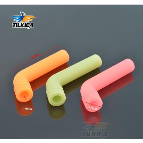 3pcs Silicone Exhaust Extension Tube For RC HSP model 1:10 Nitro Car