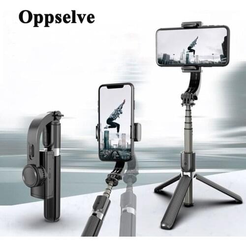 Wireless Bluetooth Selfie Stick Foldable Tripod Gimbal Stabilizer Shutter With Remote Control For iPhone Samsung Huawei Xiaomi