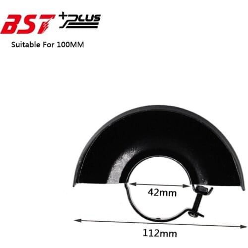 BLACK METAL 100MM DIA WHEEL SAFETY GUARD PROTECTOR COVER FOR 100MM ANGLE GRINDER