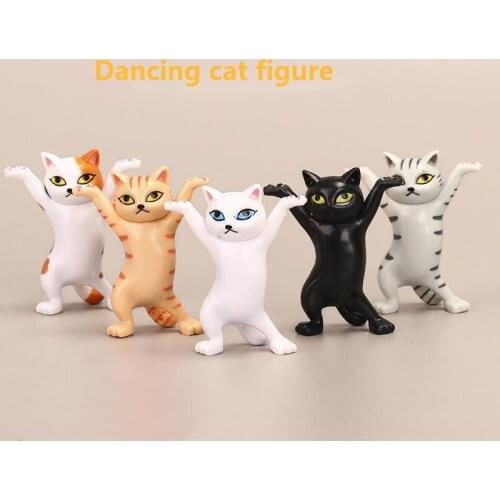 Kid Children Funny Toys Gift Cat Coffin Dance Figure Doll Animals Figurines Handmade Blind Box Decoration Toys Collection Gift