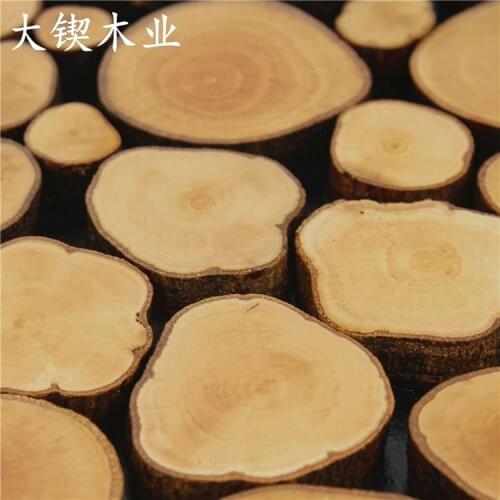 Eucalyptus small round wood wooden WMM0002 backsplash tile bedroom wall tile ancient wood mosaic panels mesh backing floor