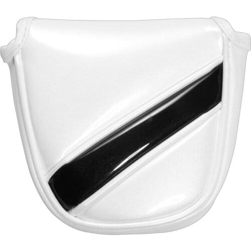 Synthetic Leather Magnetic Closure Customized Golf Mallet Putter Covers Headcover Multi Style Color