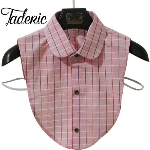 Jaderic Unisex Women Detachable Lapel Shirt Fake False Collar Choker Necklace