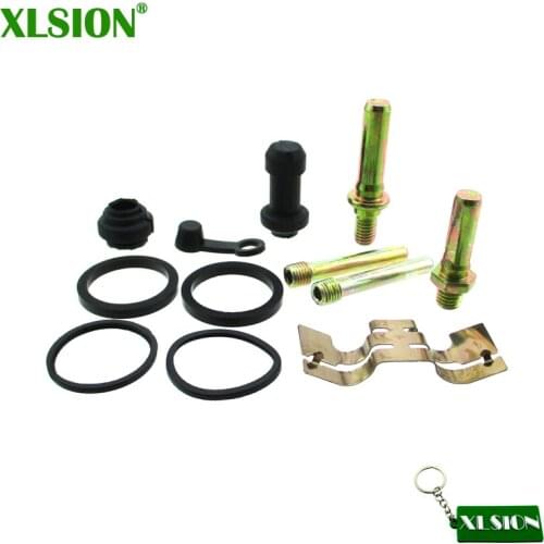 XLSION Pit Dirt Bike Brake Caliper Repair Kit for the mentioned Front or Rear Calipers in the picture