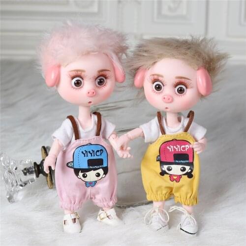Dream Fairy 1/12 BJD DODO Doll 14cm mini doll 26 joint body Cute children gift toy ob11