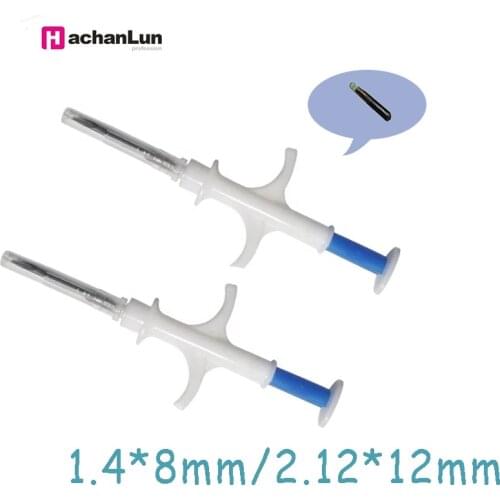10/20pcs Dog Microchip Animal Syringe ID Implant Pet Chip Needle Vet RFID Injector PIT Tag For Aquaculture Arowana Fish Farm