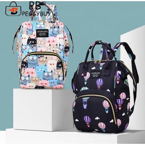 Nappy Backpack Mummy Large Capacity Stroller Bag Mom Baby Multi-function Waterproof Outdoor Travel Diaper Bags