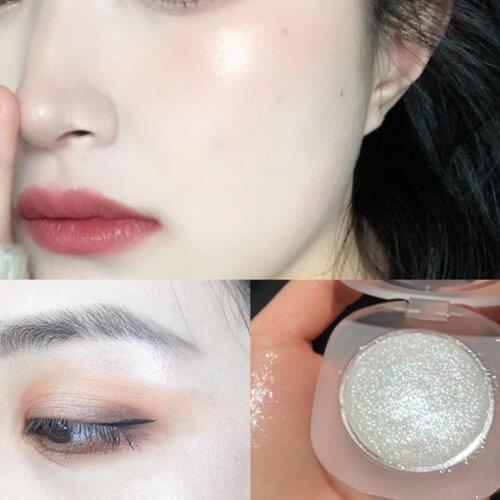 Mashed Potatoes Diamond Highlighter Powder Multi-Use Glitter Synthetic Glitter Highlighting Makeup Powder for Girl