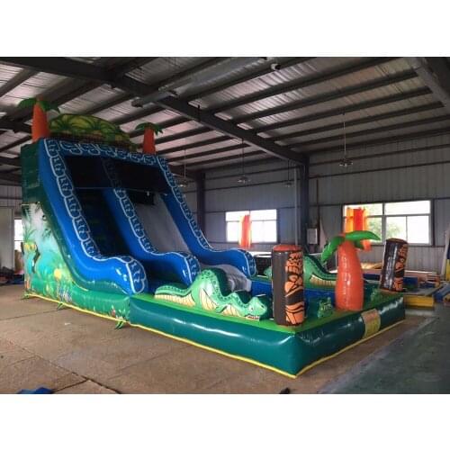 Factory direct inflatable castle slide, inflatable bouncer, inflatable fun city, inflatable slides KY-129