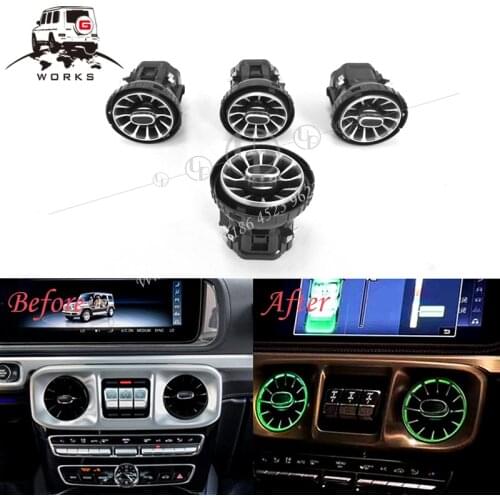 2019 g class air vent light for g wagon 2019 atmosphere led g500 g63 outlet LED Interior Lights
