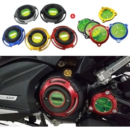 SEMSPEED New Motorcycle TMAX530 logo Engine Stator Cover CNC Engine Protective Cover Protector For Yamaha T-max 530 2017-2019