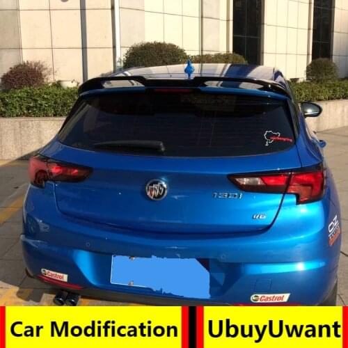 For Opel Astra K Spoiler ABS Material Car Tail Wing Decoration Primer Color Rear Spoiler For Opel Astra K Spoiler 2015-2018