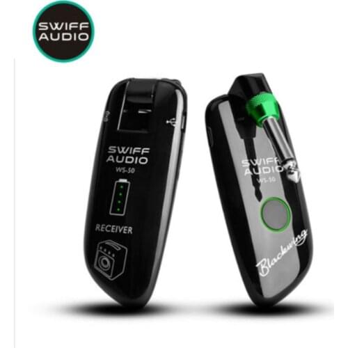 SWIFF WS-50 UHF Electric Guitar Receiver System Built-in Rechargeable Battery for Electric Guitar