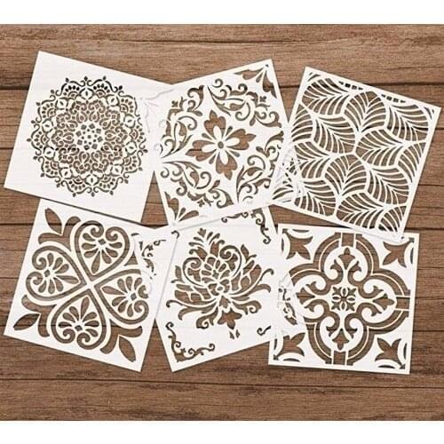 30 * 30 cm diy craft mandala stencil for woodcut painting, scrapbook wall art stamping decoration album embossed paper card