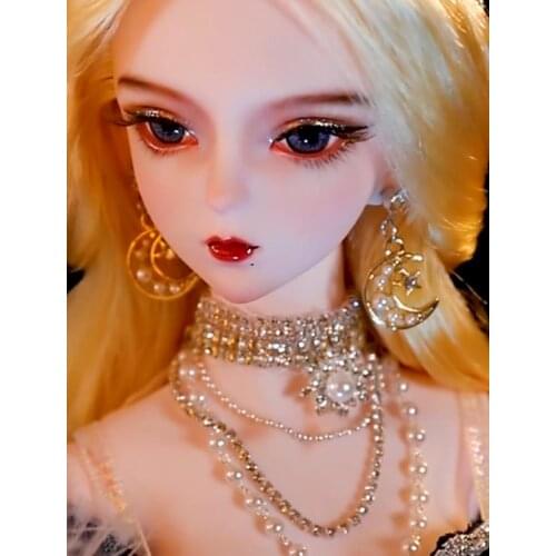 High-end FULL SET 60cm Tall pvc Doll 1/3 Girl Bjd Goddess Xingyue Handcraft Makeup Gift Box Luxury Gorgeous Best Gift Adult Kid