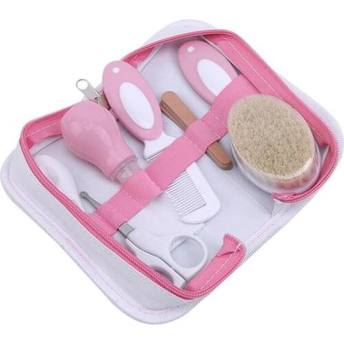1 Set Baby Care Tools Baby Nails Hair Nose Care Set Comb Brush Set Newborn Daily Care Set Newborn