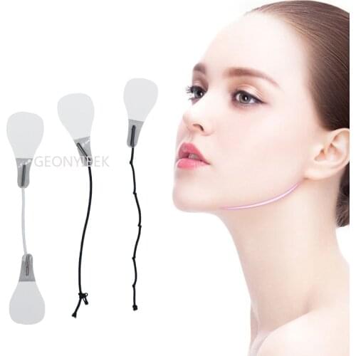 40Pcs/Set Invisible Thin Face Stickers V-Shape Face Facial Line Wrinkle Sagging SkinFace Lift Up Fast Chin Adhesive Tape