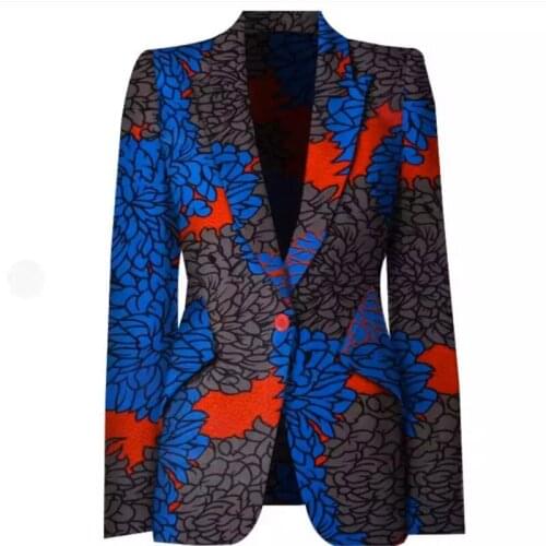 African Women Blazer Suit Women Jacket Africa Clothing
