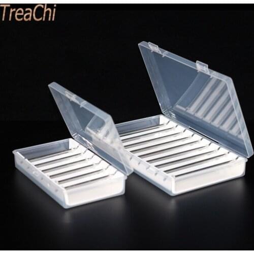 Acrylic Beads Container Bracelet Jewelry Display Storage Box Pearl Flat Tray Beads Rings Holder Organizer with Cover