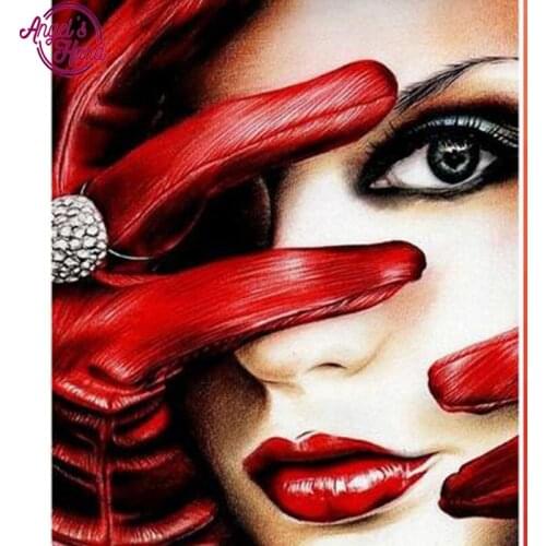 Diamond Embroidery"Portrait"Needlework Crafts Home Decor,Diamond Painting Cross Stitch Full Square Rhinestone Handmade