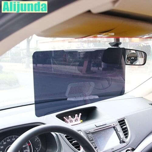 2-in-1 car sun visor for glare mirror for Hyundai ix35 iX45 iX25 i20 i30 Kia Rio K2 K3 K5 K4 Cerato,Soul,Forte