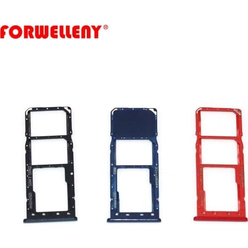 For SAMSUNG Galaxy A10 SM-A105 Micro Sim Card Holder Slot Tray Replacement Adapters Black, blue, red
