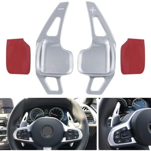 DSG 2 pcs Steering Wheel Shift Paddle Shifter Transfer Extension For BMW 2 3 4 X1 X2 X3 X4 X5 X6 series