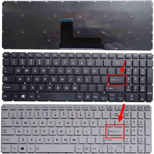 GZEELE NEW for Toshiba Satellite S50T-C L50-B L50D-B L55DT-B S50-B L55-B P50D-C S55-B English US keyboard