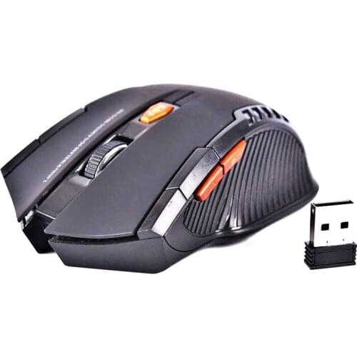 Best Seller 2.4G Wireless Optical Mouse 1600DPI 6D computer pc peripherals Mini Mice Laptop Desktop home use work gaming